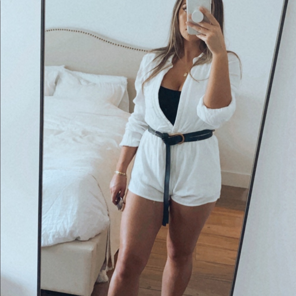 Superdown Tracie Collared Romper - image 5